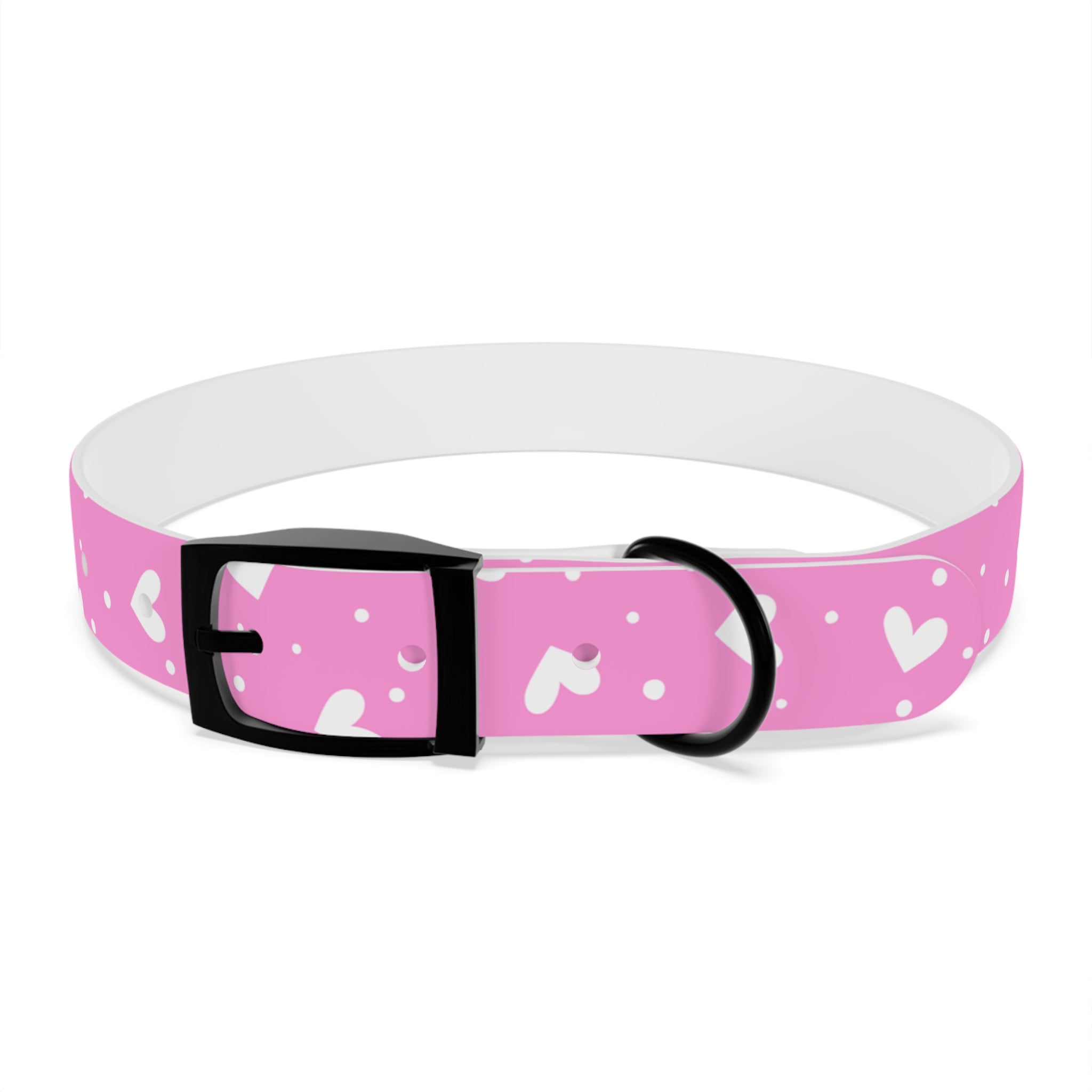 Collar para Perros Corazones Rosas | Diseño Valentine TPU Resistente Agua