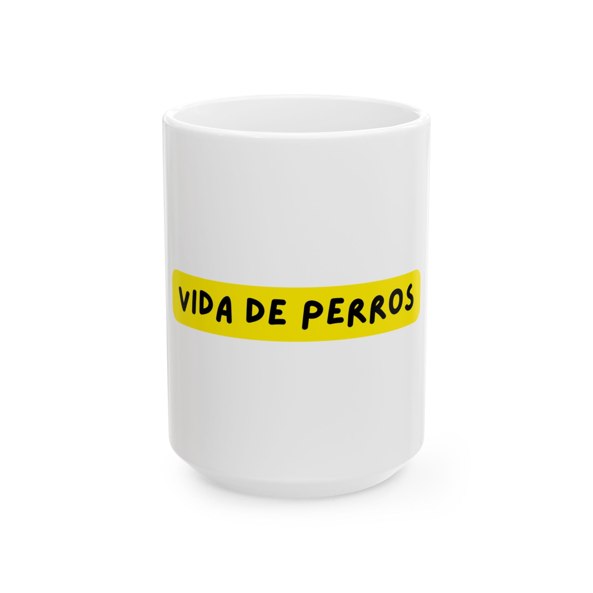 Taza Vida de Perros Cerámica 325ml/440ml | Taza Café Amantes Perros