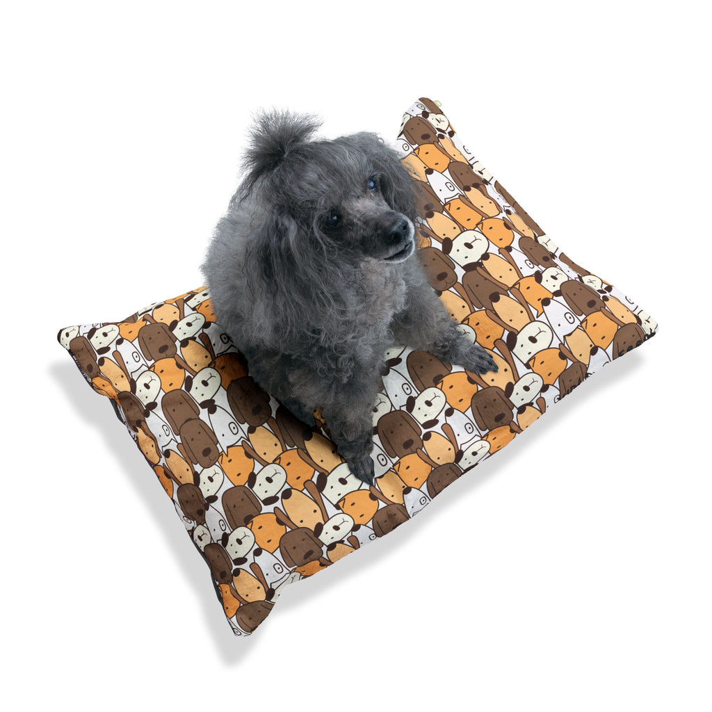 Cama para Perro | Diseño Perritos Cartoon Dibujados a Mano