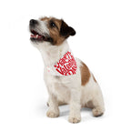 Bandana Collar San Valentín para Mascotas | Estampado Corazones "Happy Valentine's Day"