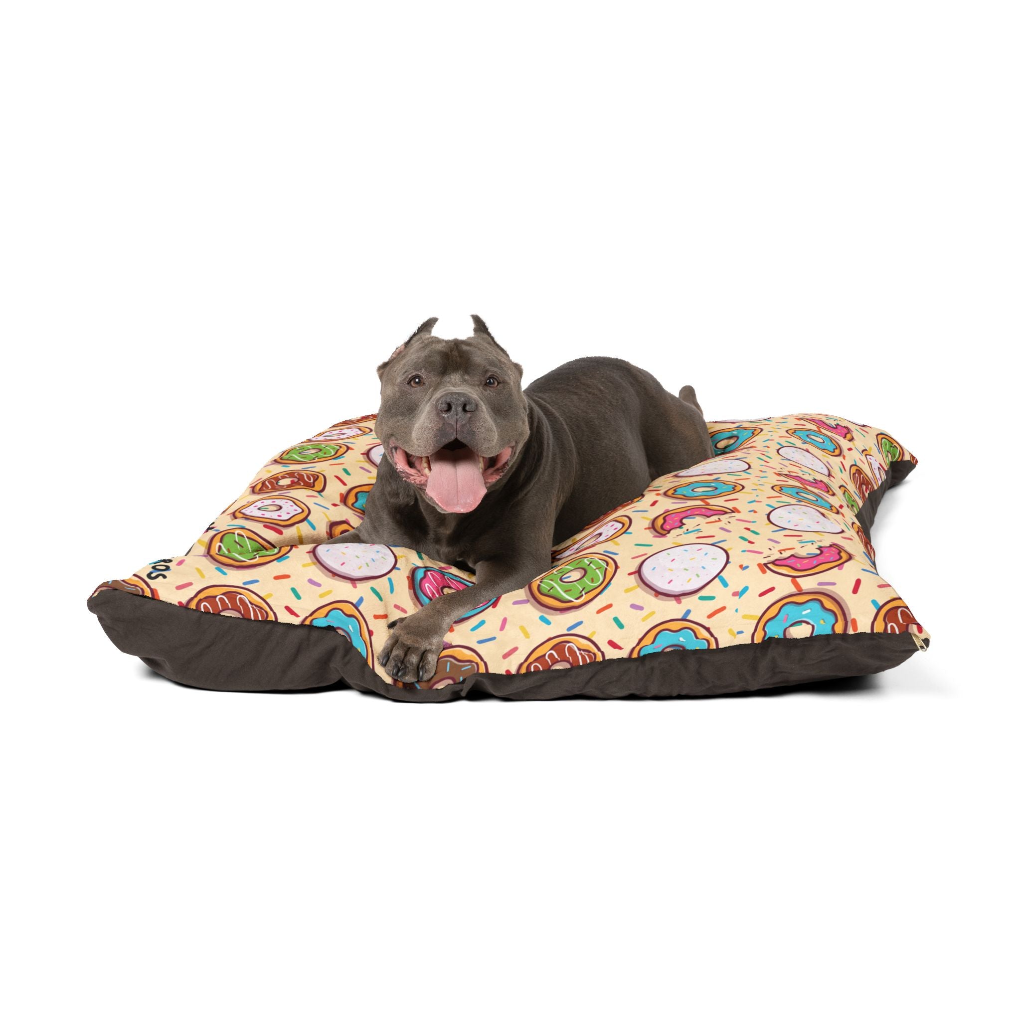 Cama para Perros Donut Pattern 127x102 cm | Diseño Colorido con Sprinkles