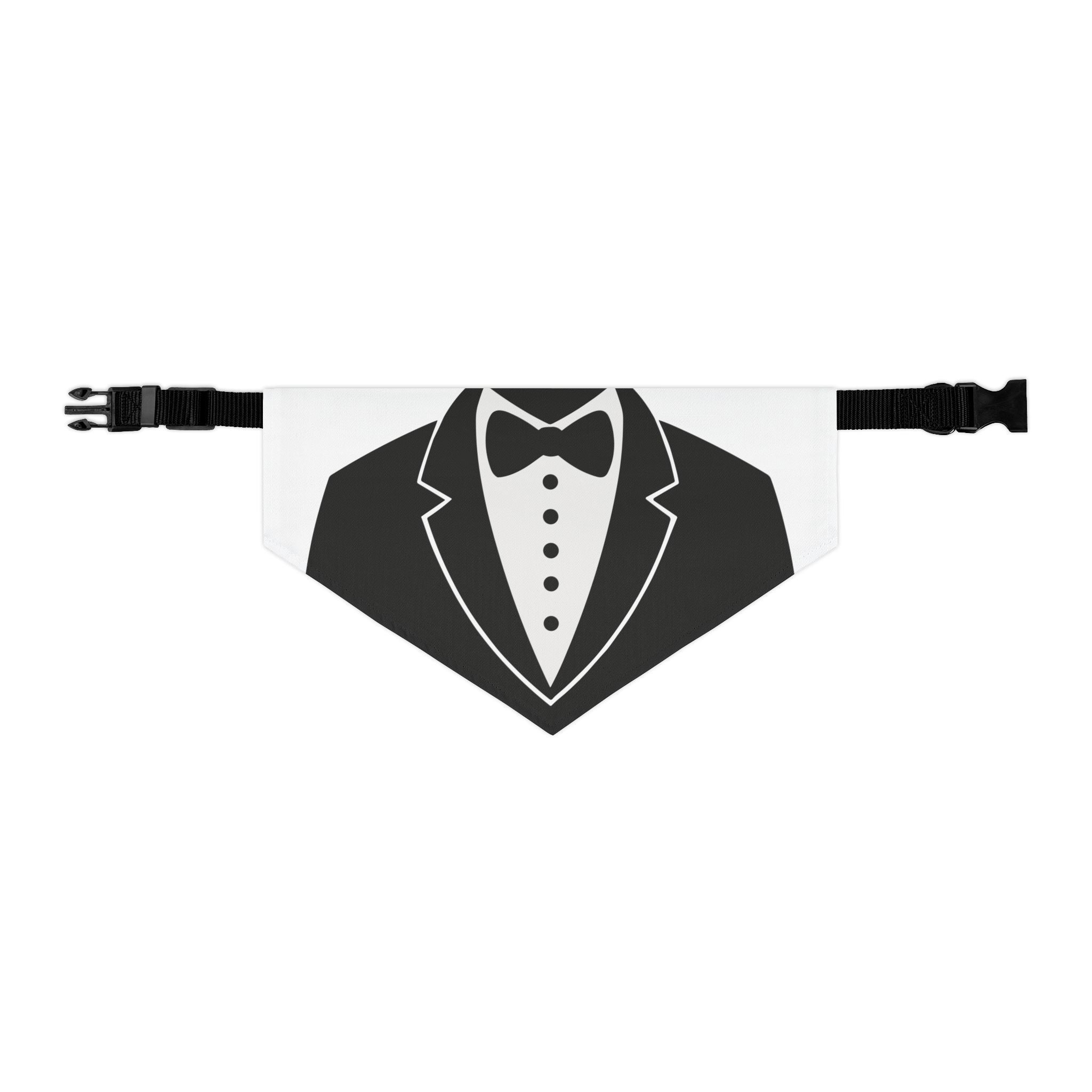 Bandana Collar para Perros Diseño Esmoquin | Accesorio Formal Bodas Eventos