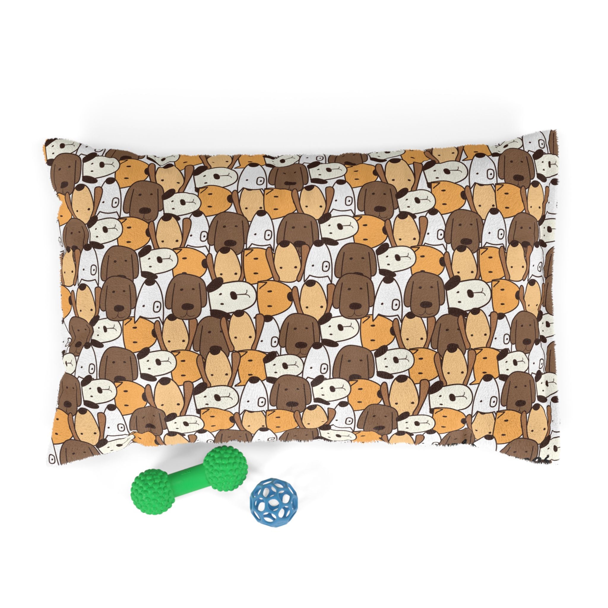 Cama para Perro | Diseño Perritos Cartoon Dibujados a Mano