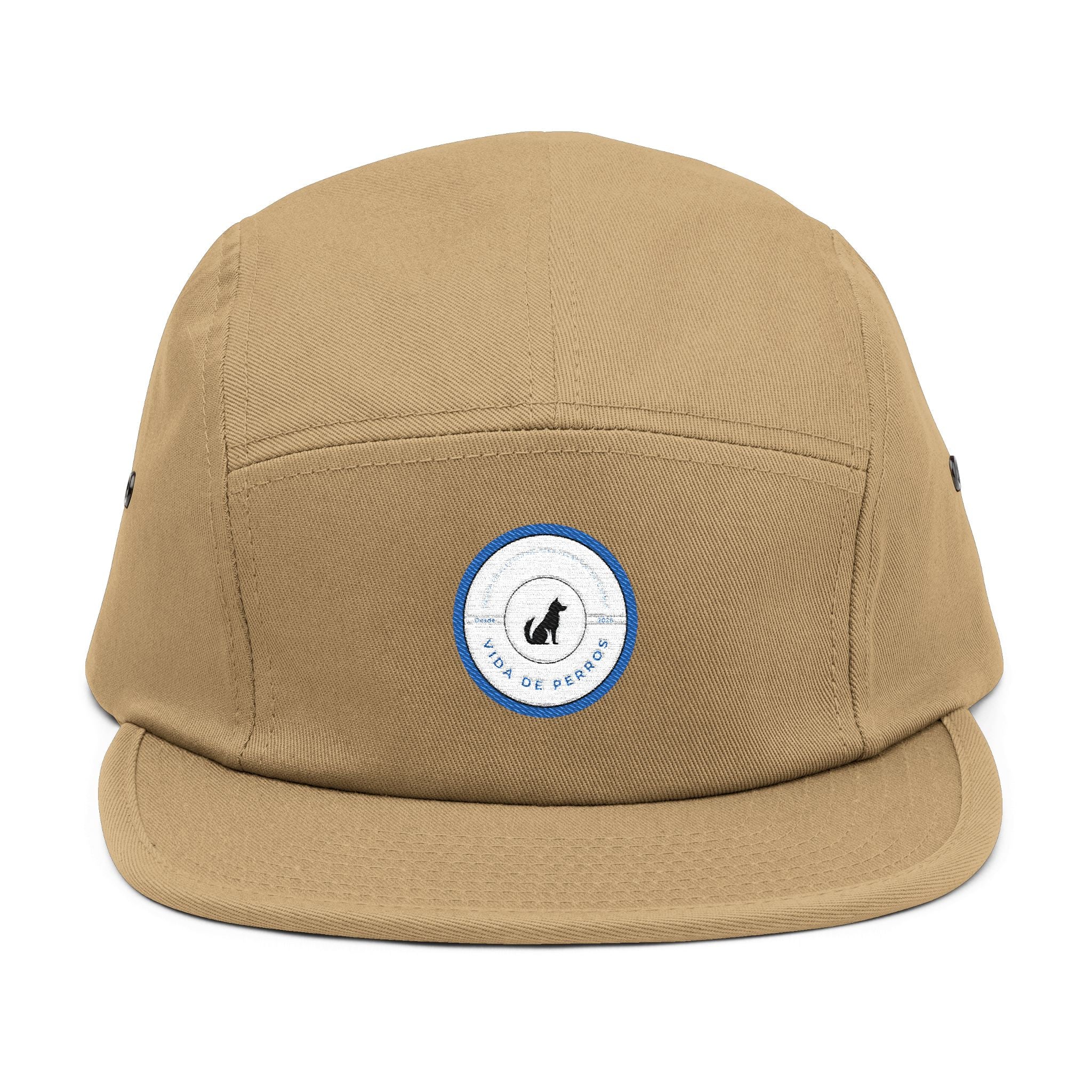 Gorra Vida de Perros Bordada | 5 Paneles Algodón Premium