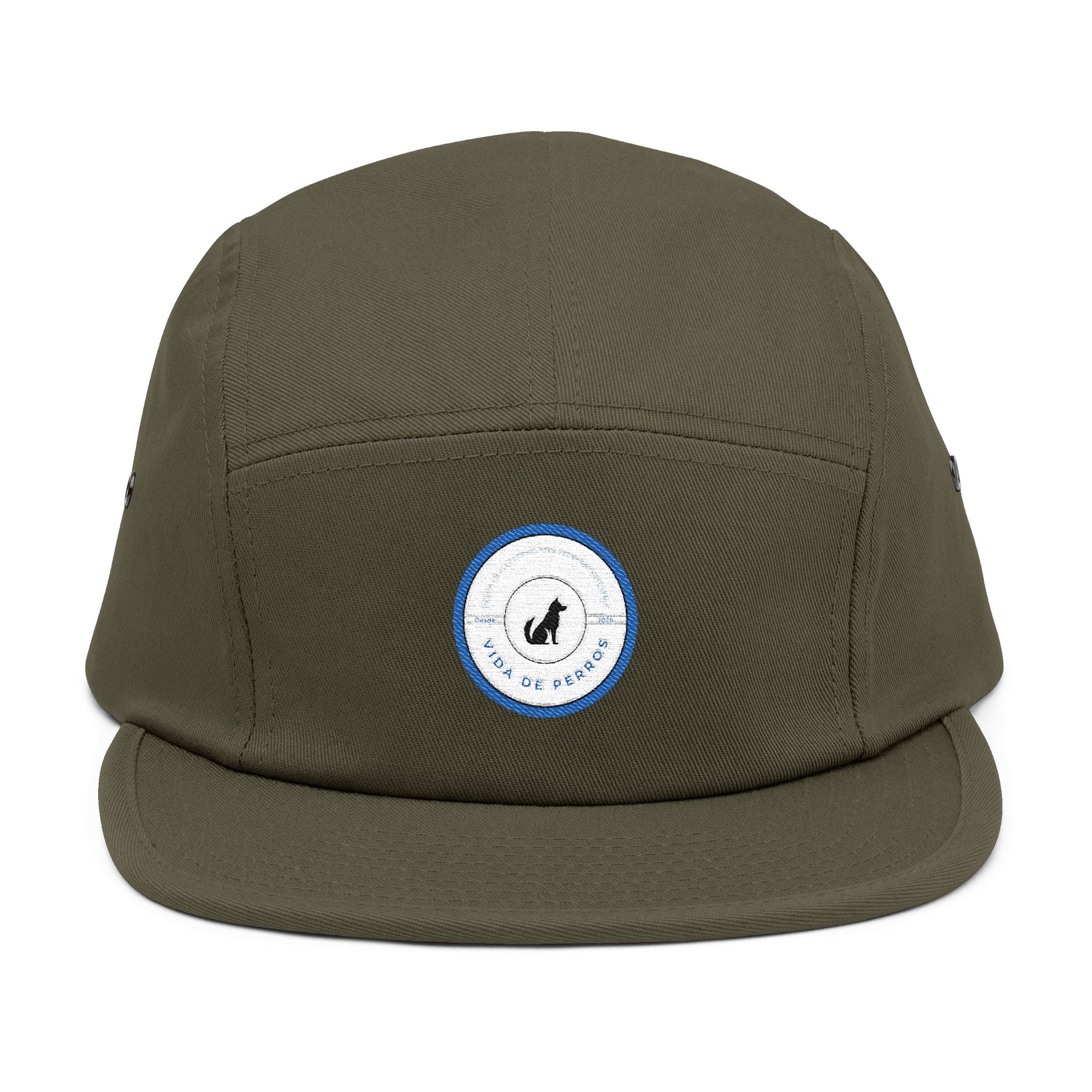Gorra Vida de Perros Bordada | 5 Paneles Algodón Premium