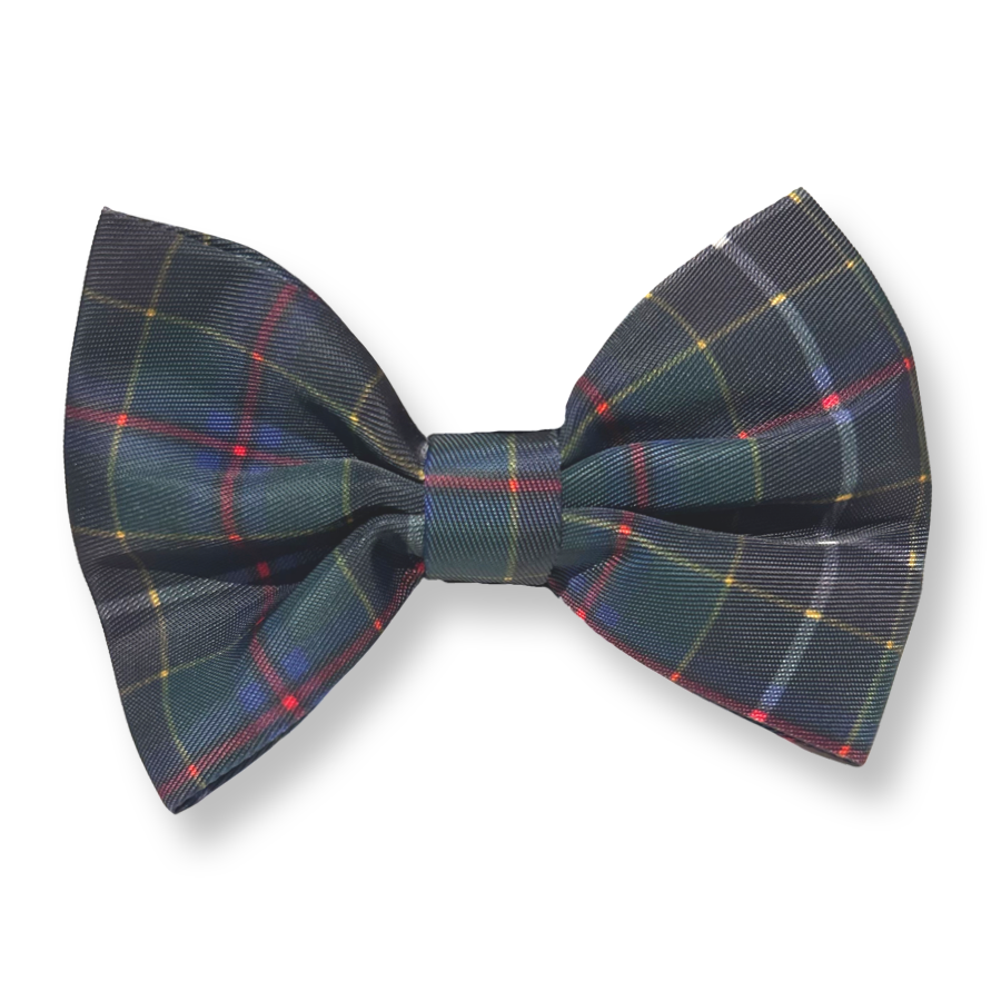Handmade Dog Bow Tie - Cornish Hunting Tartan